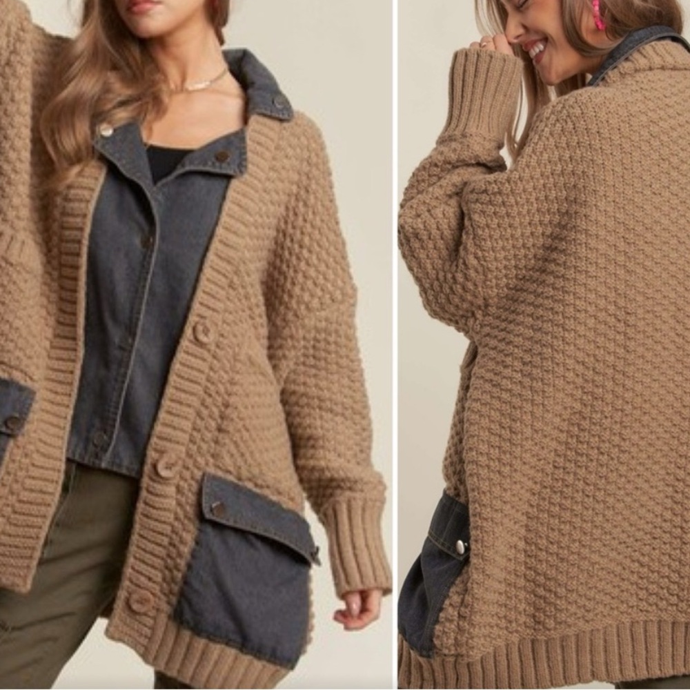 Adora Blue Jacket with Cozy Lining